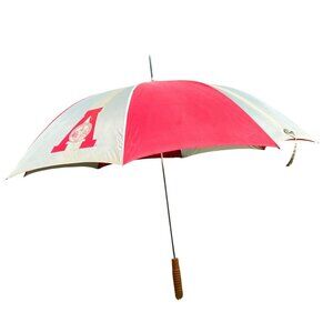 University of Alabama Crimson Tied Vintage Rain Umbrella Retro 80's Crest Seal